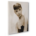 Audrey Hepburn Kanvas Tabloda Canlanıyor 6